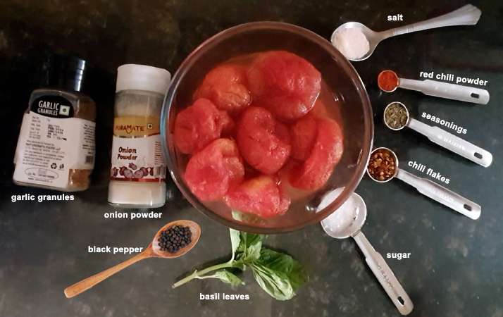 homemade pizza sauce