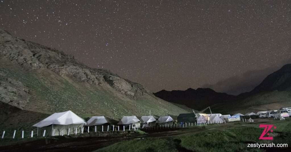 Campsite-at-Chandratal-Lake