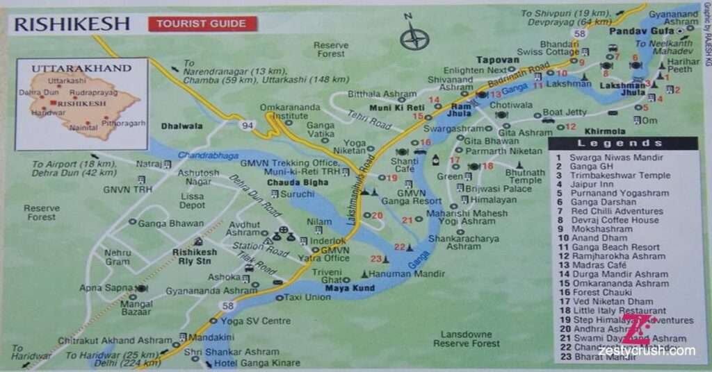 Rishikesh-Map