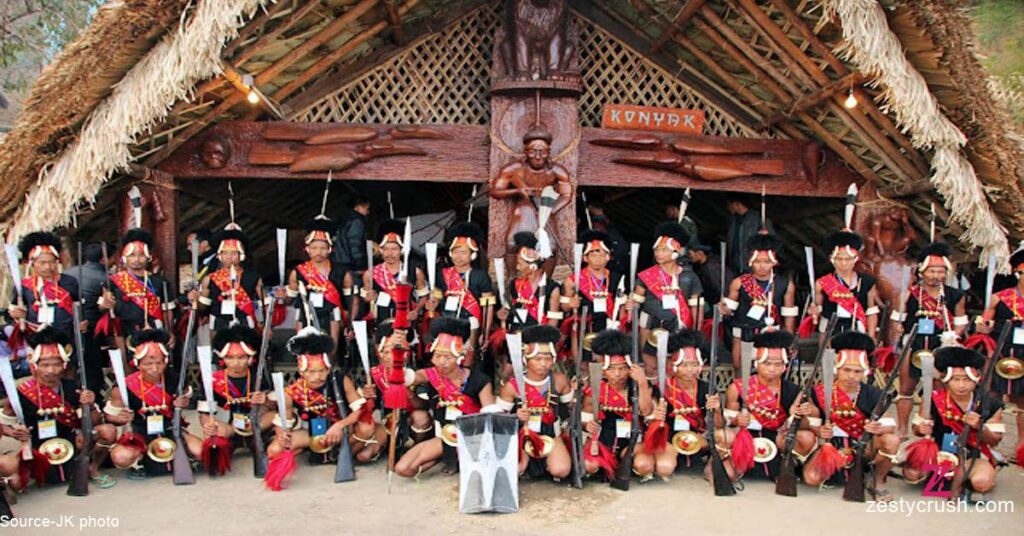 Nagaland-Traditional-Dress-Konyak-Naga-Tribe-Attire