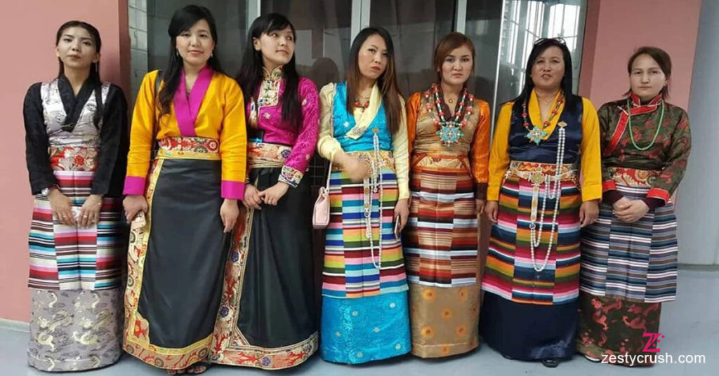 Sikkim-Traditional-Dress-Female