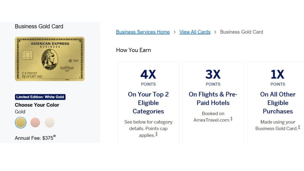 Business Gold Amex