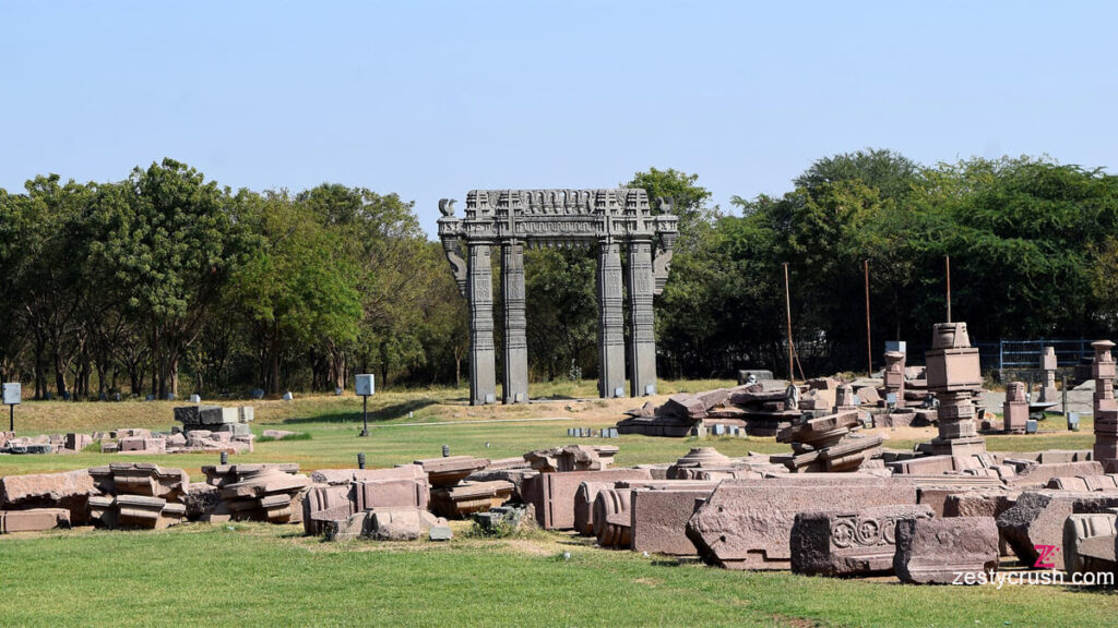 Ruins at Warangal Fort