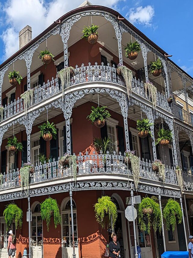 New Orleans French Quarter Balconies