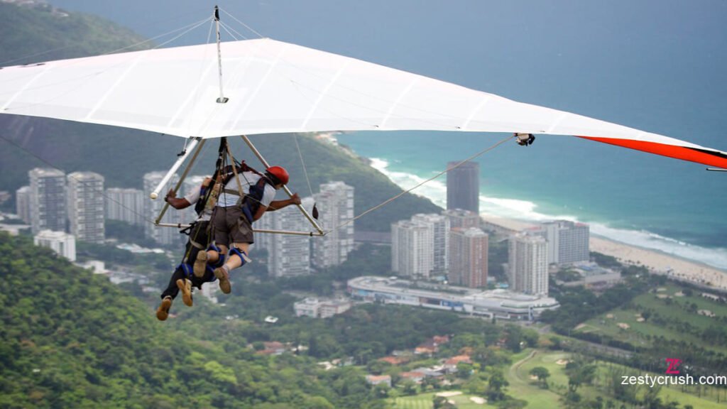 Hang gliding