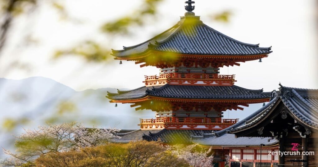 Kiyomizu dera Temple in Kyoto