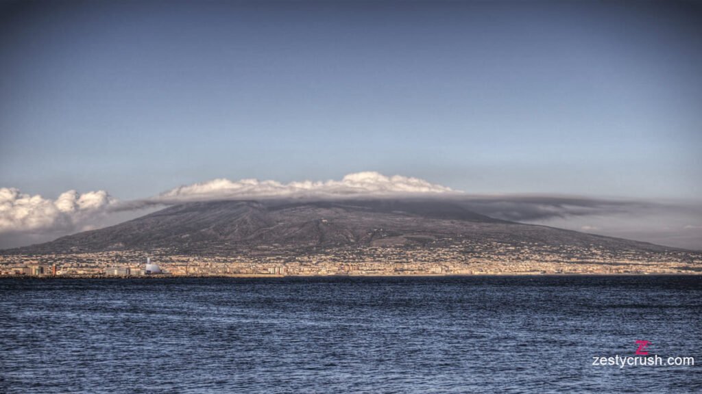 Mount Vesuvius from Naples