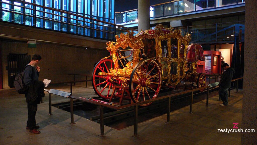 Museum of London interior Lord Mayors Coach