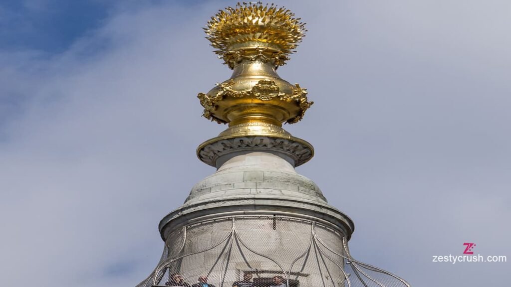 Top of Monument to the Great Fire of London