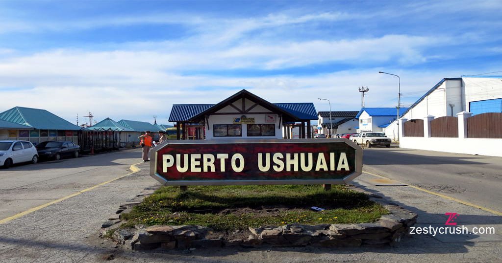 Puerto Ushuaia (Antartica cruise depart from here)