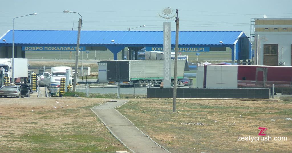 Russia Kazakhstan Border