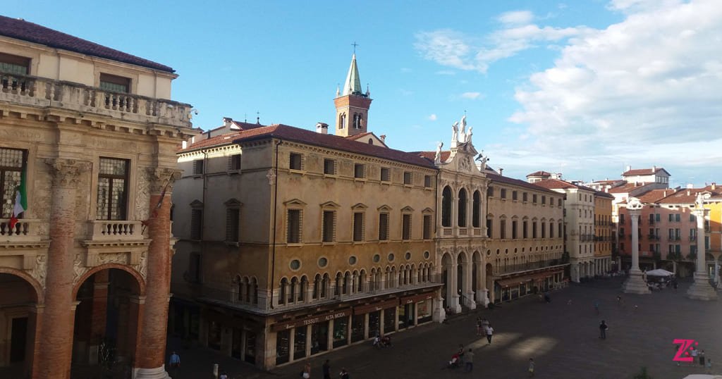 The historical center of Vicenza