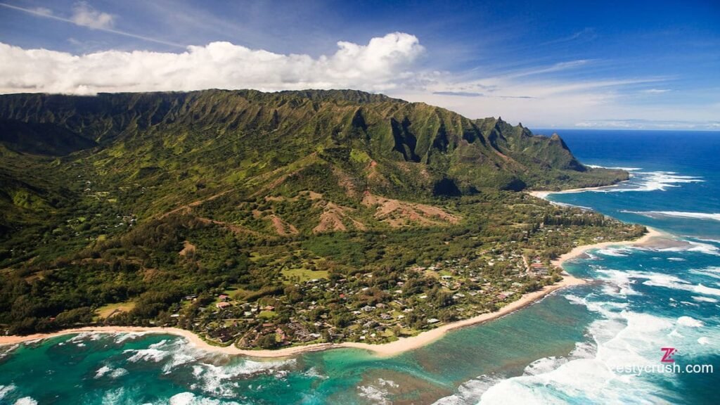 View from Helicopter