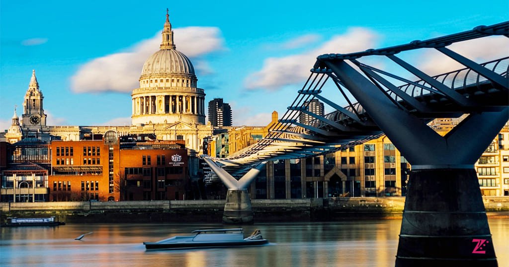 St Paul's Cathedral london millenium bridge