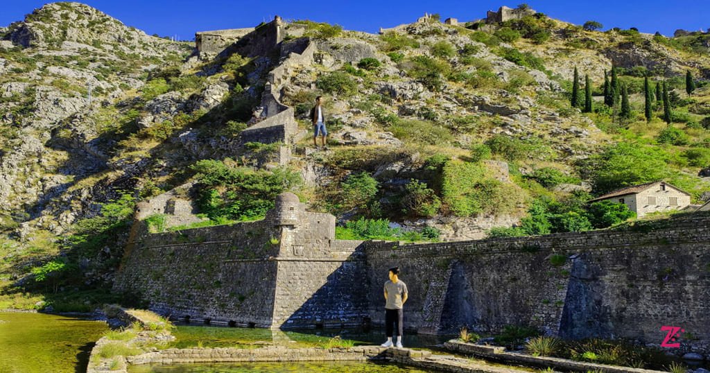 kotor montenegro wall