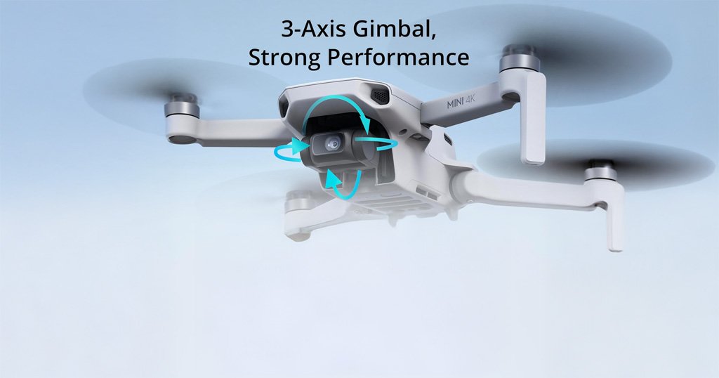 4K camera drone for travel