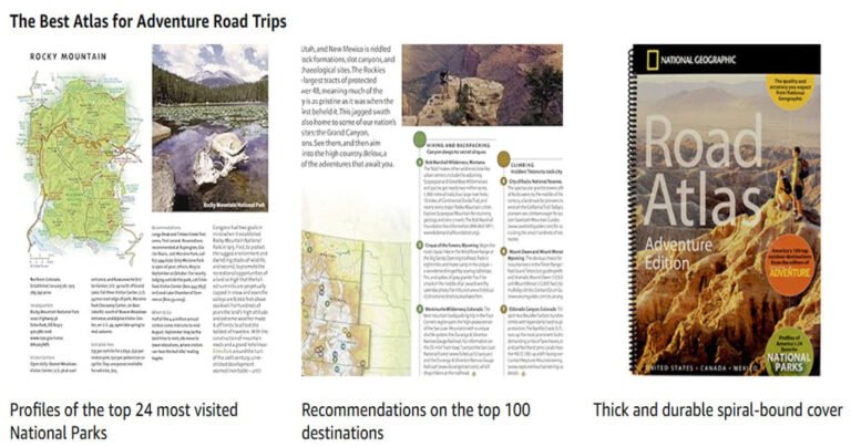 Adventure edition travel atlas