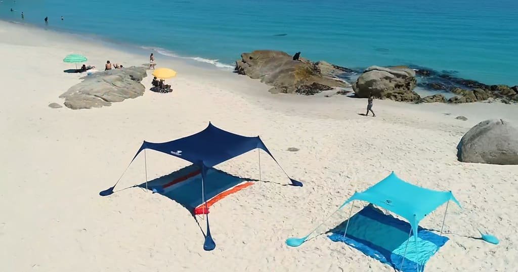 pop up beach tent
