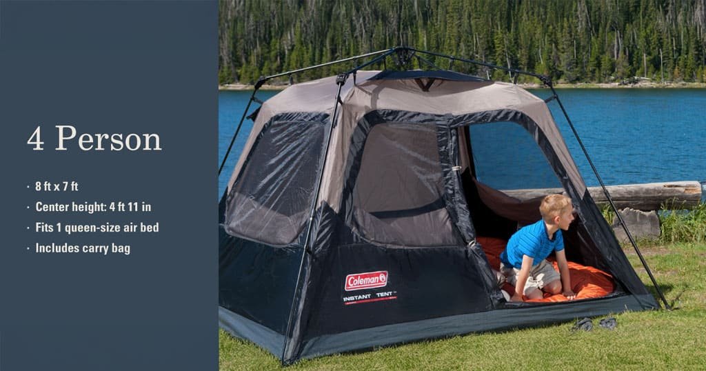 Comfortable camping tent