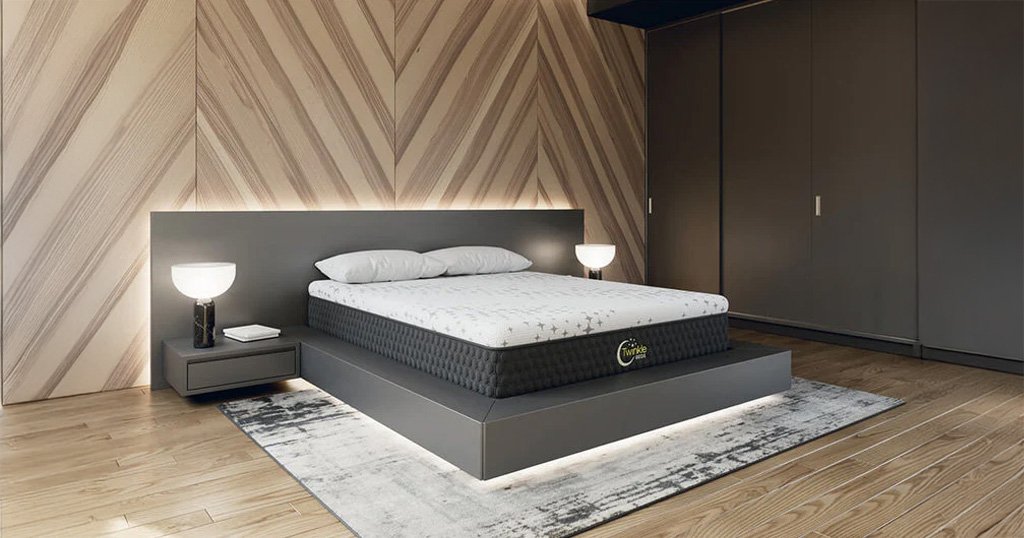 Cooling mattress for summer