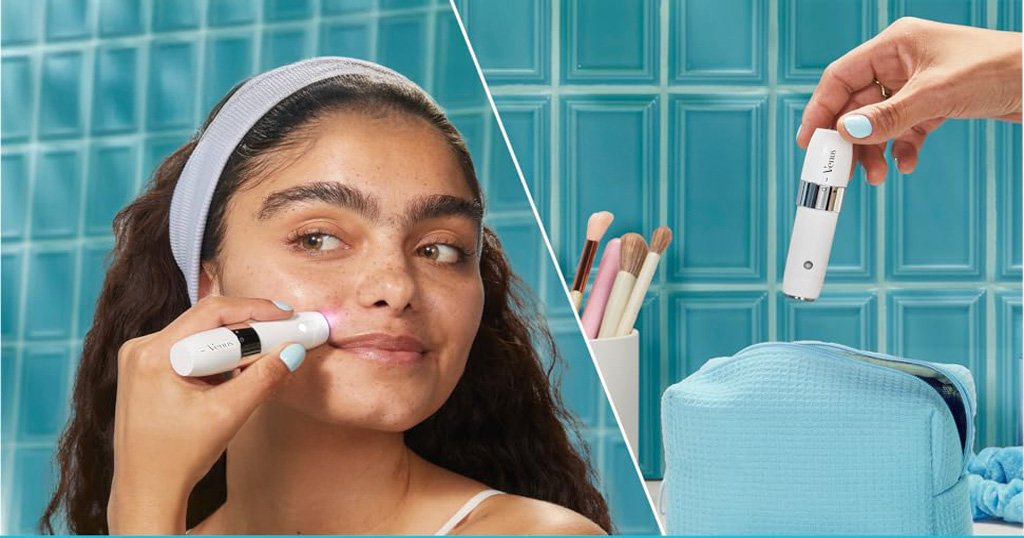 Electric face shaver for women