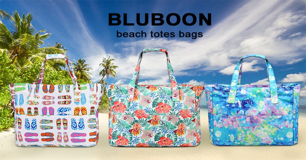 Extra-large beach tote
