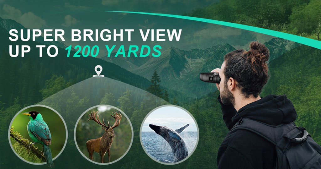 Lightweight binoculars