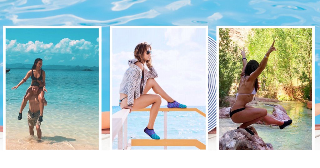 Lightweight pool shoes