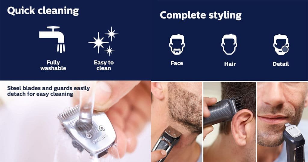 Men’s grooming kit for travel