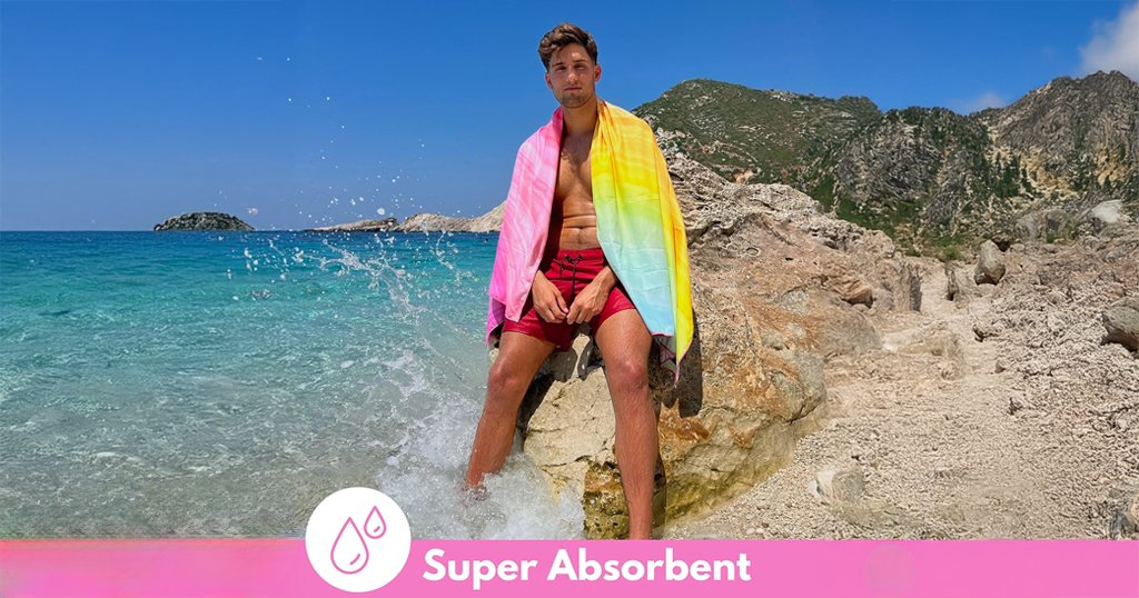 ECCOSOPHY Sand Free Beach Towel