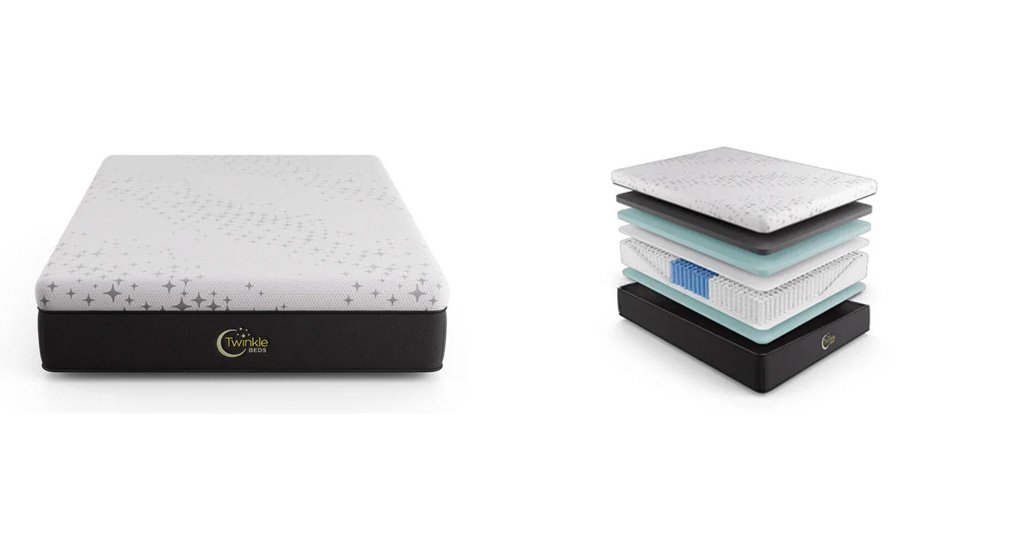 Pressure relieving mattress for couples