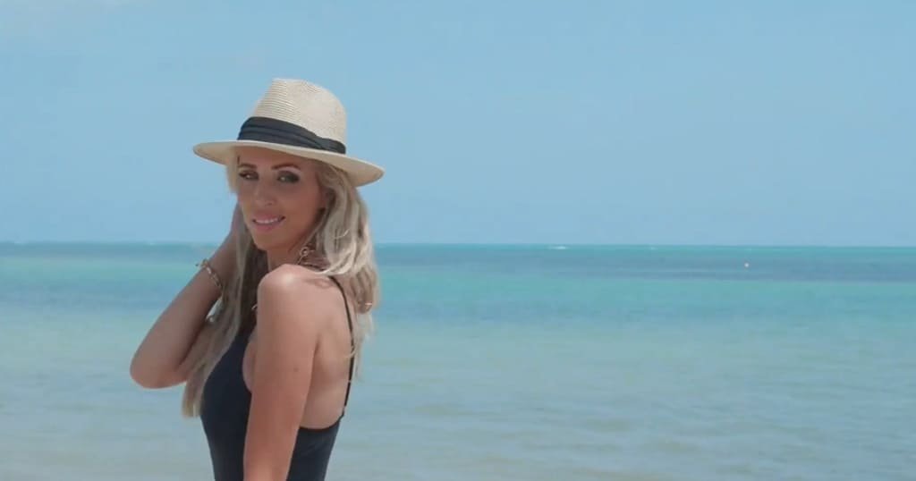 Stylish straw fedora