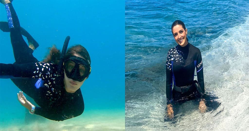 Summer wetsuit for kayaking