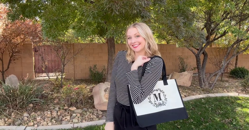 Teacher appreciation tote