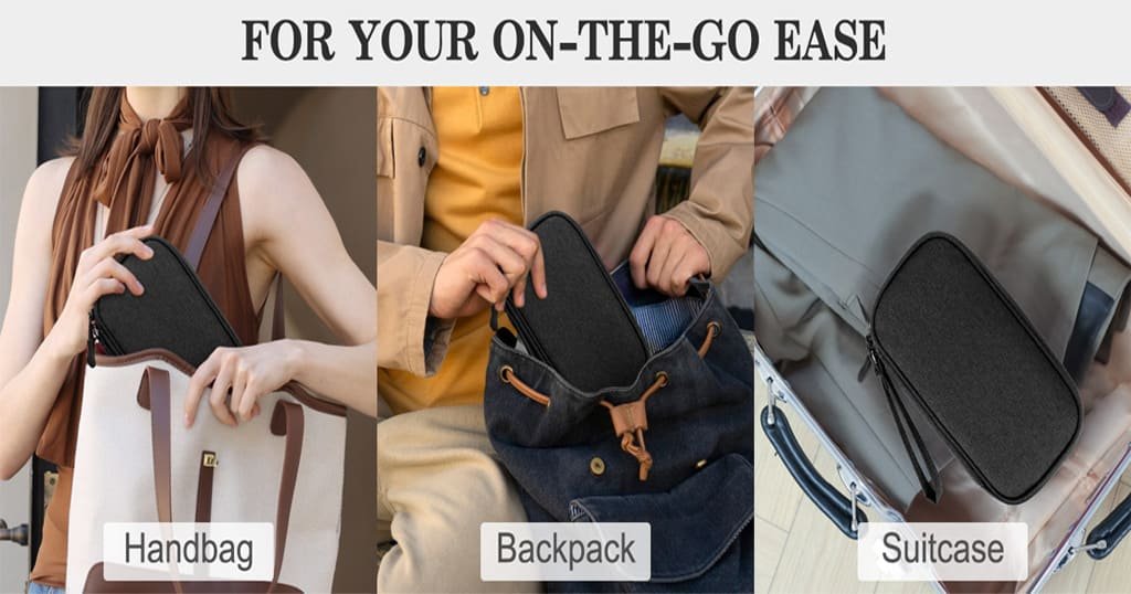 Travel cable organizer