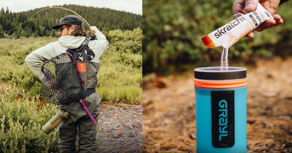 Virus filtering water bottle