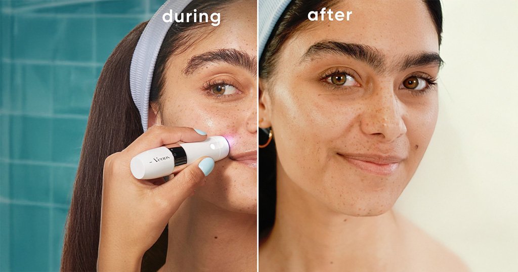 Women’s face razor for carry-on