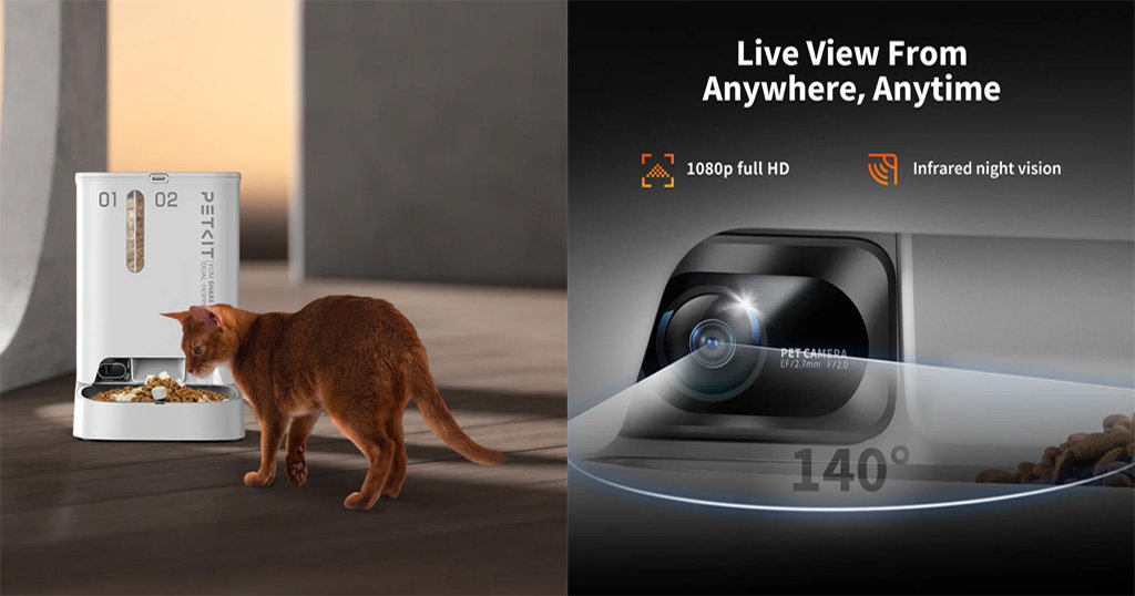 Smart Pet Feeder with Camera