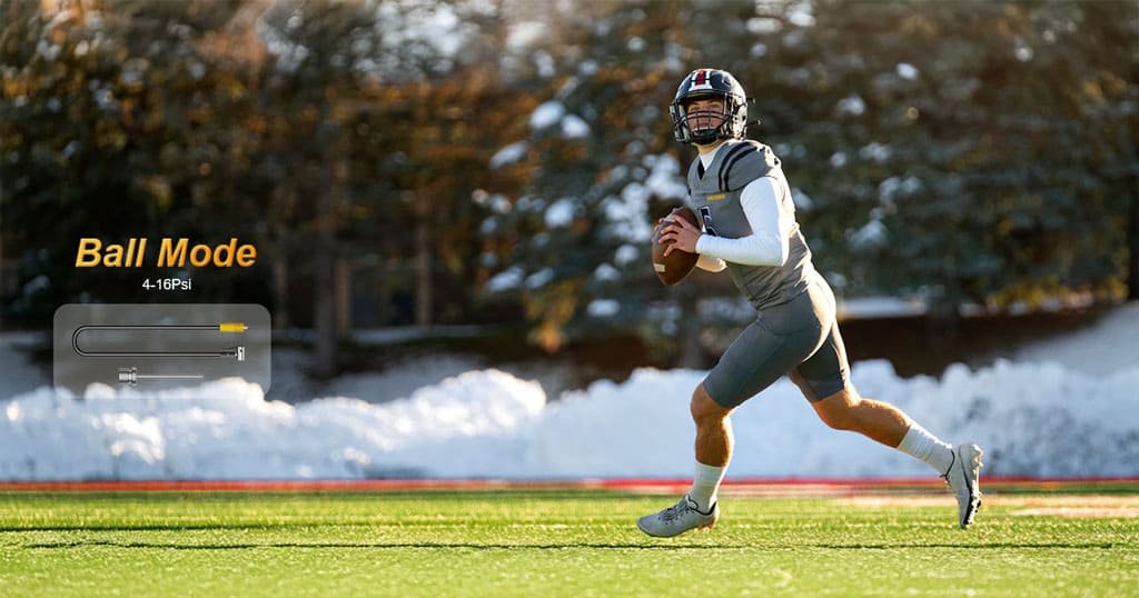 7800mAh tire inflator with LED