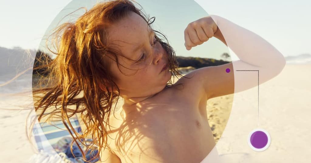 Best sunscreen sticker for kids