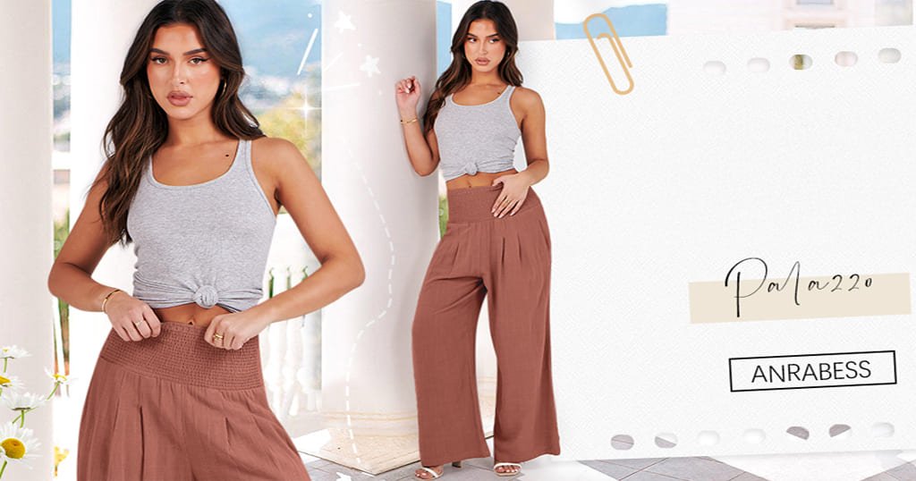 Casual linen pants for women
