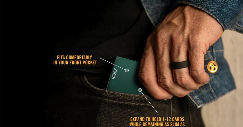 Compact wallet for travel