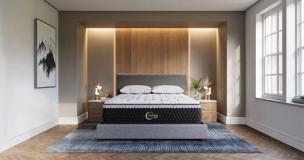 Cooling memory foam mattress