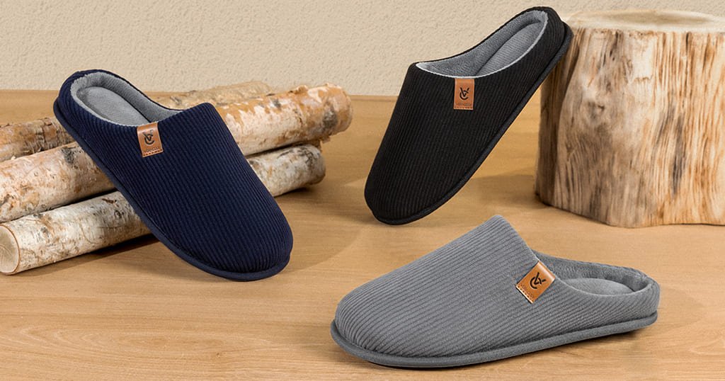 Cozy travel footwear