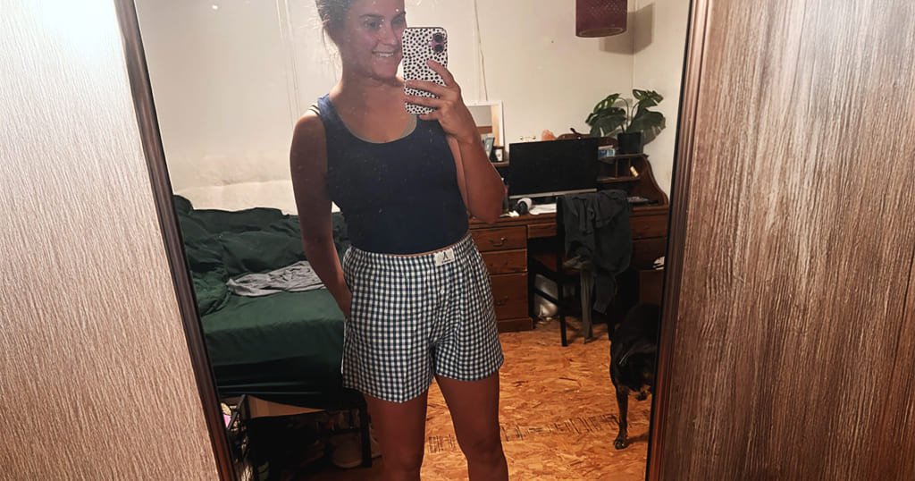 Cute beach pajama shorts