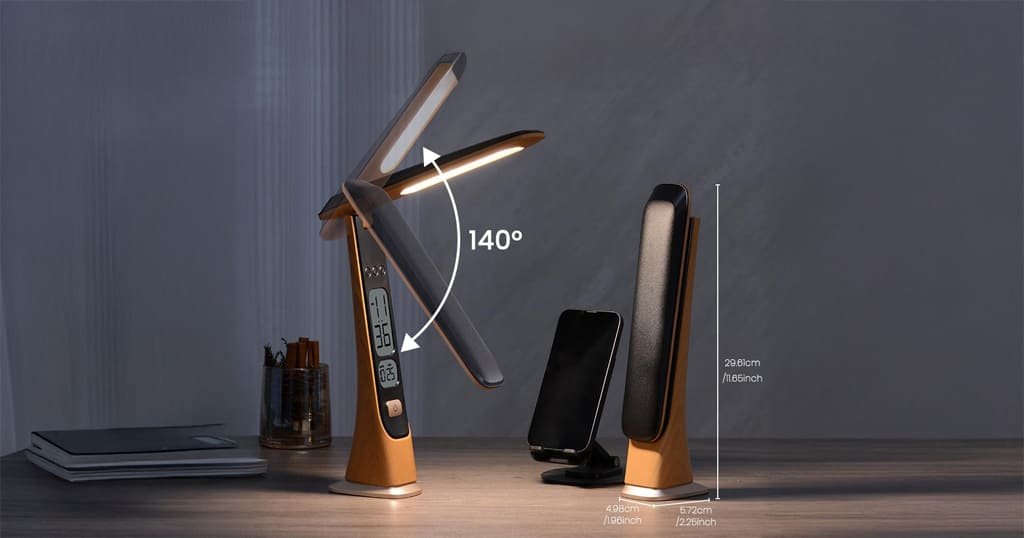 Dimmable table lamp