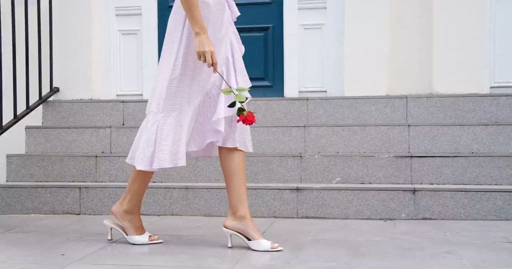 Dressy mules for events