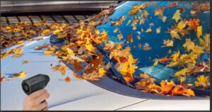 High speed air duster for car