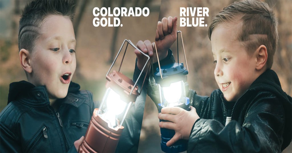 Hiking lantern 2-pack