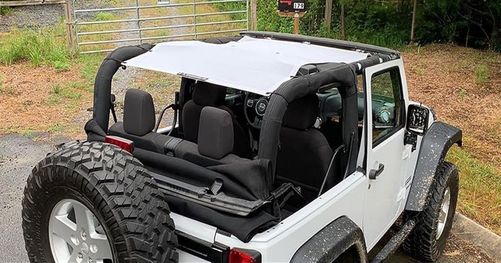 Jeep wrangler sun protection